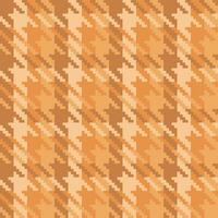 sömlöst mönster i fyra moderna orange-bruna färger. vektor