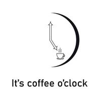 inschrift kaffee gibt mir energie, vektorillustration, handy wird von einer tasse kaffee aufgeladen vektor