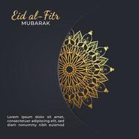 eid mubarak firande illustration vektor