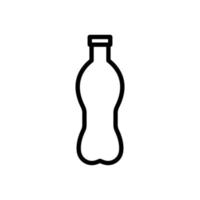 dryck ikon. flaska. linje ikon stil. lämplig för flaska dryck ikon. enkel design redigerbar. design mall vektor