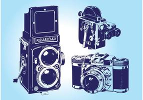 Vintage Kamera Vektoren