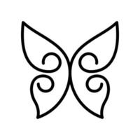 Schmetterling Logo Design Vektor