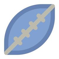 trendiga rugbykoncept vektor