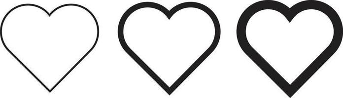 hjärta ikon vektor. perfekt kärlekssymbol. alla hjärtans dag tecken, emblem isolerad på vit bakgrund, platt stil för grafisk och webbdesign, vektor