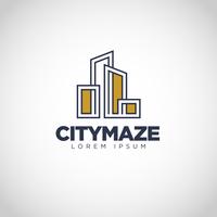 Einfaches Stadt-Logo