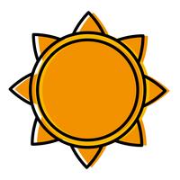 Sonne Symbolbild vektor