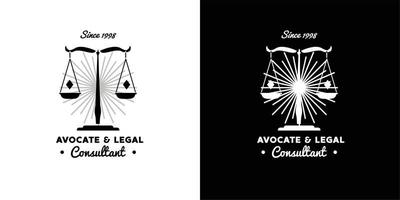 illustration vektorgrafik av lagvåg våg siluett bra för avokate och juridisk konsult advokatbyrå logotyp vintage vektor