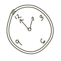 klocktidssymbol vektor