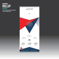 Vektor-Rollup-Banner-Design vektor