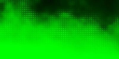 ljusgrön vektorbakgrund med bubblor. vektor