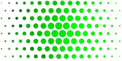 ljusgrön vektormall med cirklar. vektor