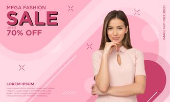 Memphis Sale Banner vektor