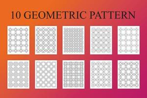 geometriska abstrakta mönster vektor