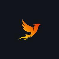 phoenix logotyp vektor ikon illustration