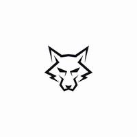 wolfskopf-logo-vektor-symbol-illustration vektor