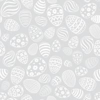 Nahtloses Muster des Ostereies. Frühlingsferienhintergrund zum Drucken auf Stoff, Papier für Scrapbooking, Geschenkverpackung und Tapeten. vektor