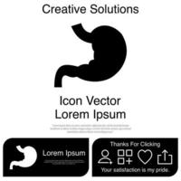 Magen-Icon-Vektor eps 10 vektor