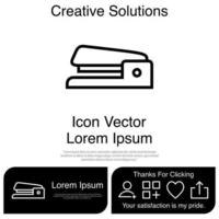 Hefter-Icon-Vektor eps 10 vektor