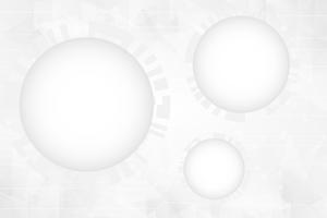 Grå färg och vit färg Abstrakt teknik cirklar bakgrund vektor
