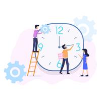 Time Management Organization vektor