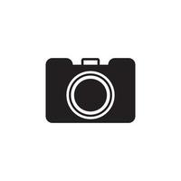 Kamera-Symbol-Vektor-Logo. Fotografie-Icons gesetzt. Überwachungskamera-Symbol. Foto- und Videosymbol vektor