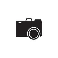 Kamera-Symbol-Vektor-Logo. Fotografie-Icons gesetzt. Überwachungskamera-Symbol. Foto- und Videosymbol vektor