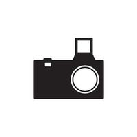 Kamera-Symbol-Vektor-Logo. Fotografie-Icons gesetzt. Überwachungskamera-Symbol. Foto- und Videosymbol vektor