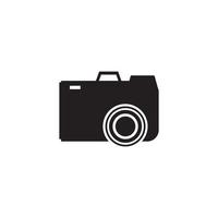 Kamera-Symbol-Vektor-Logo. Fotografie-Icons gesetzt. Überwachungskamera-Symbol. Foto- und Videosymbol vektor