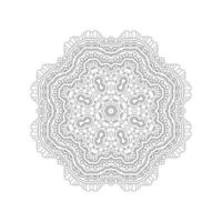 eleganter Mandala-Vektor für Design vektor