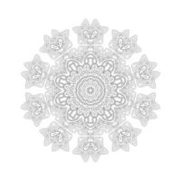 vacker mandala vektor för design