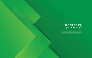 grünes modernes abstraktes Hintergrunddesign vektor
