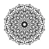 handgezeichnetes Mandala. dekoration in ethnischer orientalischer gekritzelverzierung. vektor