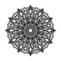 handgezeichnetes Mandala. dekoration in ethnischer orientalischer gekritzelverzierung. vektor