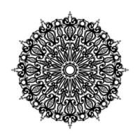 handgezeichnetes Mandala. dekoration in ethnischer orientalischer gekritzelverzierung. vektor