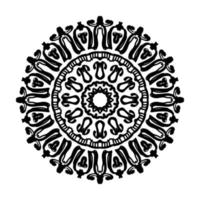 handgezeichnetes Mandala. dekoration in ethnischer orientalischer gekritzelverzierung. vektor