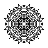 handgezeichnetes Mandala. dekoration in ethnischer orientalischer gekritzelverzierung. vektor