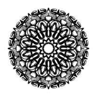 handgezeichnetes Mandala. dekoration in ethnischer orientalischer gekritzelverzierung. vektor