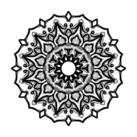 handgezeichnetes Mandala. dekoration in ethnischer orientalischer gekritzelverzierung. vektor