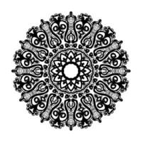 handgezeichnetes Mandala. dekoration in ethnischer orientalischer gekritzelverzierung. vektor