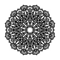 handgezeichnetes Mandala. dekoration in ethnischer orientalischer gekritzelverzierung. vektor