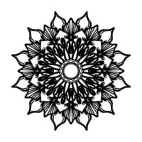 handgezeichnetes Mandala. dekoration in ethnischer orientalischer gekritzelverzierung. vektor