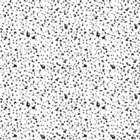 nahtloses abstraktes einfarbiges Muster. Schwarz-Weiß-Druck mit Linien, Punkten und Flecken. Pinselstriche sind von Hand gezeichnet. vektor