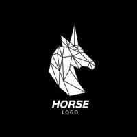 häst illustration logotyp vektor