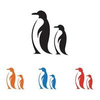 Pinguin-Logo-Illustration vektor