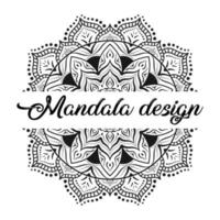 mandalas för målarbok. dekorativa runda ornament. vintage dekorativa mandala design vektor