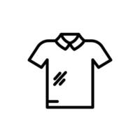 einheitliches Symbol. Liniensymbolstil. geeignet für Sport-Badminton-Symbol. einfaches Design editierbar. Design-Vorlagenvektor vektor