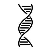 DNA-Symbol-Symbolvektor vektor