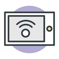 wifi-anslutningskoncept vektor