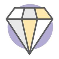 trendige Diamantkonzepte vektor