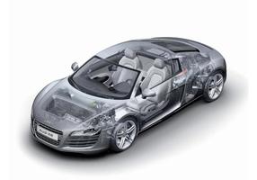 Audi R8 Technologie vektor